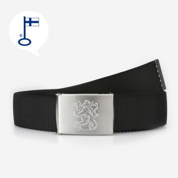 Joustava canvasvyö 40mm, leijonasoljella