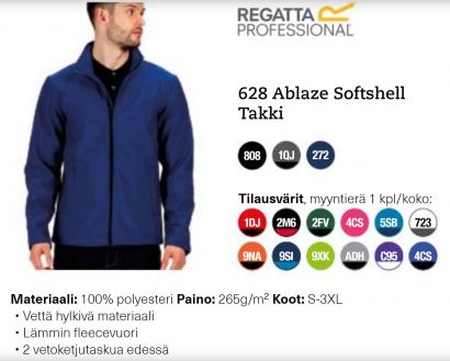 Ablaze Softshell Takki