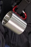 Metal muki, kaiverrus Leijona molemminpuolin 