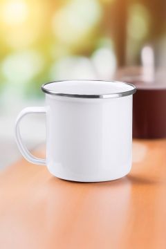 Damasco Metalli Muki 380ml valkoinen