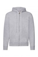 Premium Vetoketjuhuppari 94 - Heather Grey