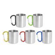 Metalli muki, kaiverrus Leijona molemminpuolin 