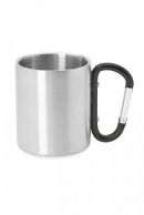 Metallinen muki 230ml, kaiverrus  x 2