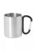 Metallinen muki 230ml, kaiverrus  x 2