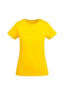 Naisten Breda T-Paita  03 - Yellow 