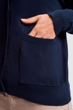 Naisten Explorer Neuletakki  navy