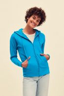 2150 Naisten Lightweight Vetoketjuhuppari