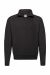 Premium Zip Neck College musta