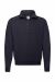 Premium Zip Neck College  Navy