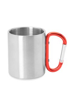 Metallinen muki 230ml, kaiverrus  x 2