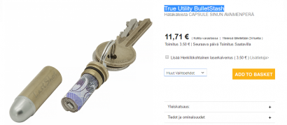 True Utility TU-244 BulletStash