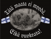 Tätä maata ei myydä .. Collegepaita koko XXL rintapainatus