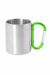Metallinen muki 230ml, kaiverrus  x 2